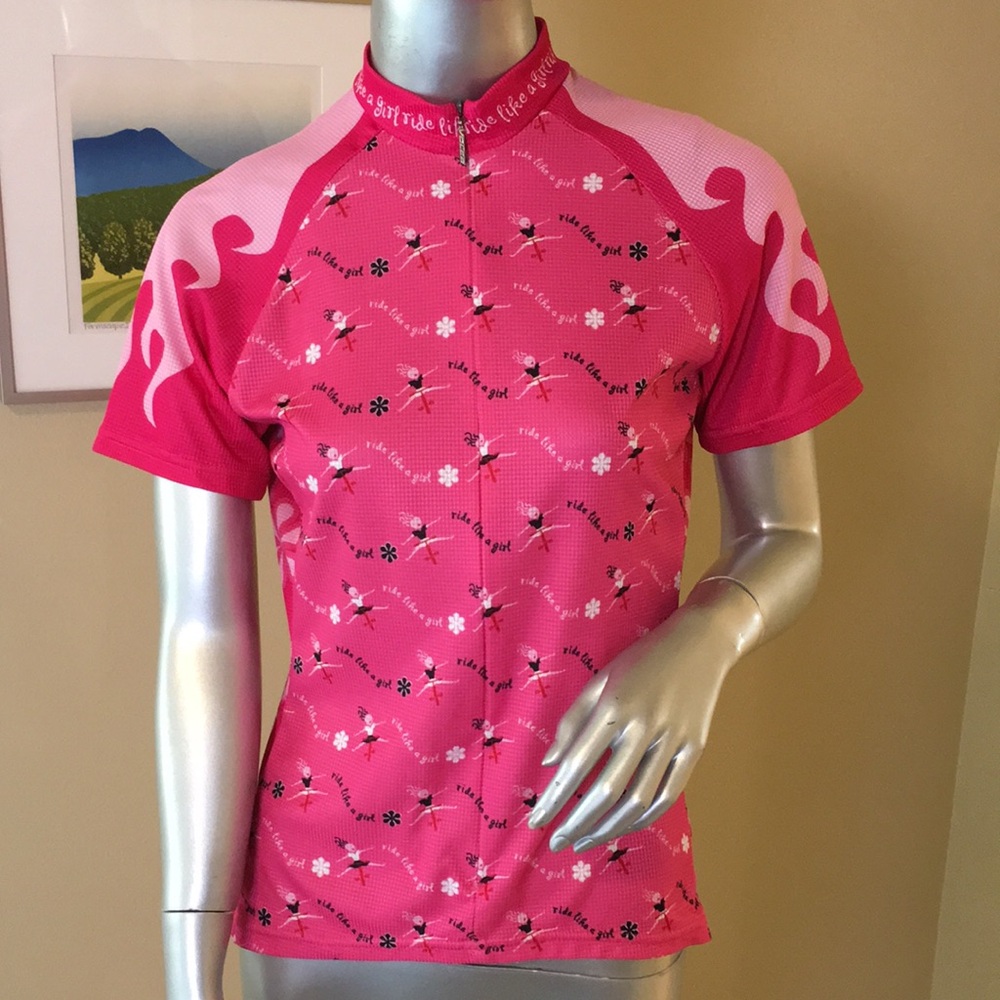 TERRY | "Ride Like A Girl" Cycling Jersey / Bike Jersey